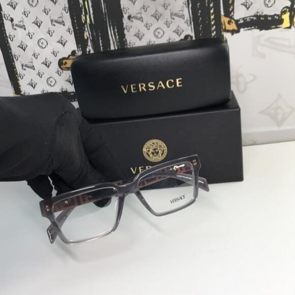 💯- New Authentic Versace VE3339U 5406 Square Unisex Eyeglasses - Picture 9 of 11